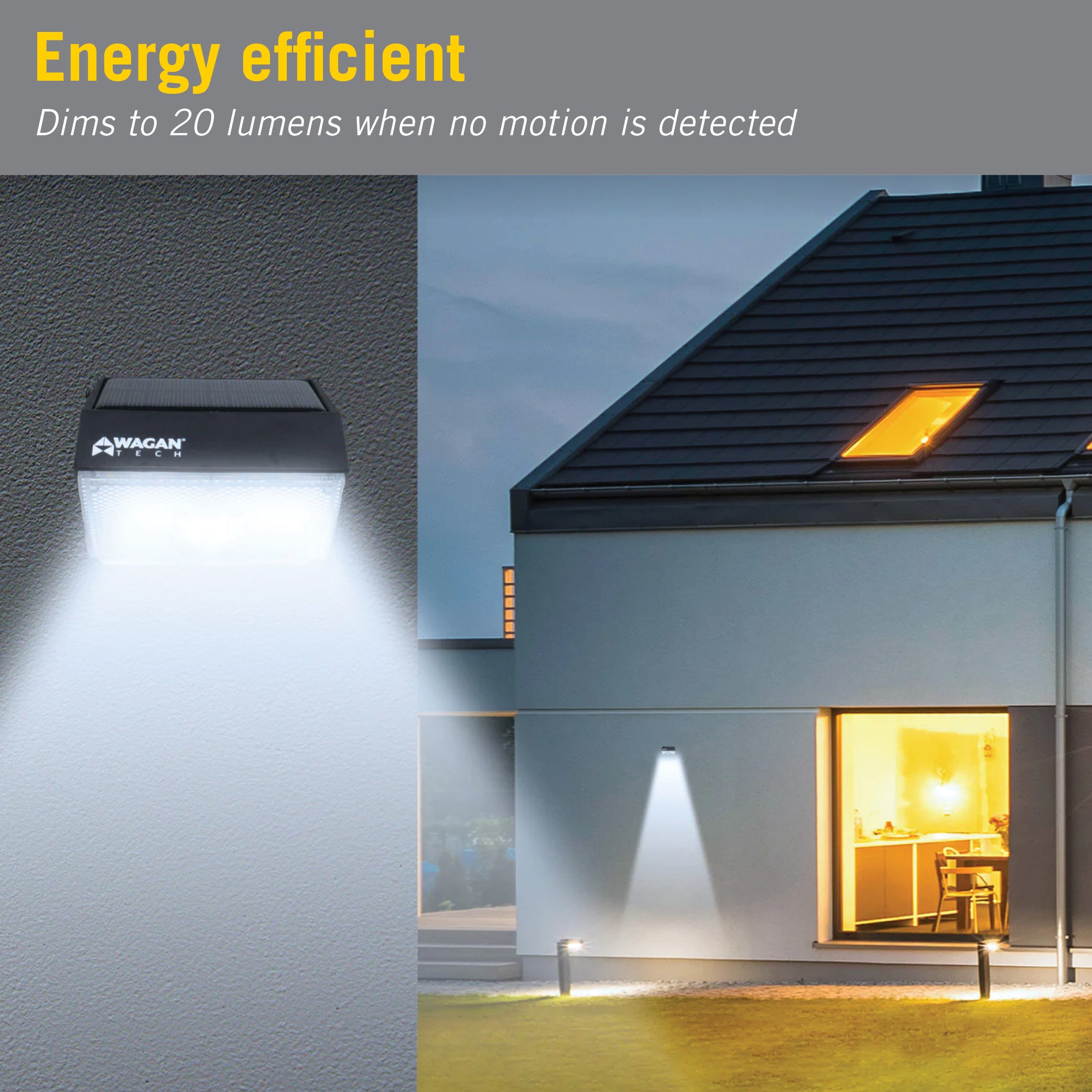 Solar LED Wall Light with Motion Sensor – Armacost Lighting