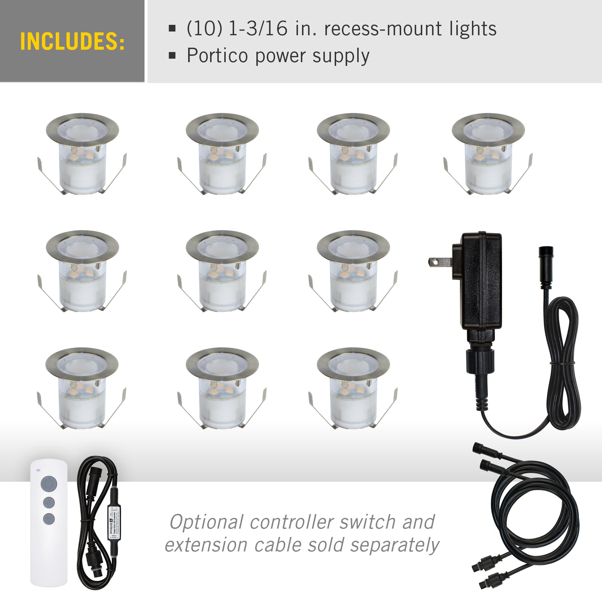 Portico Outdoor LED Light Starter Kit