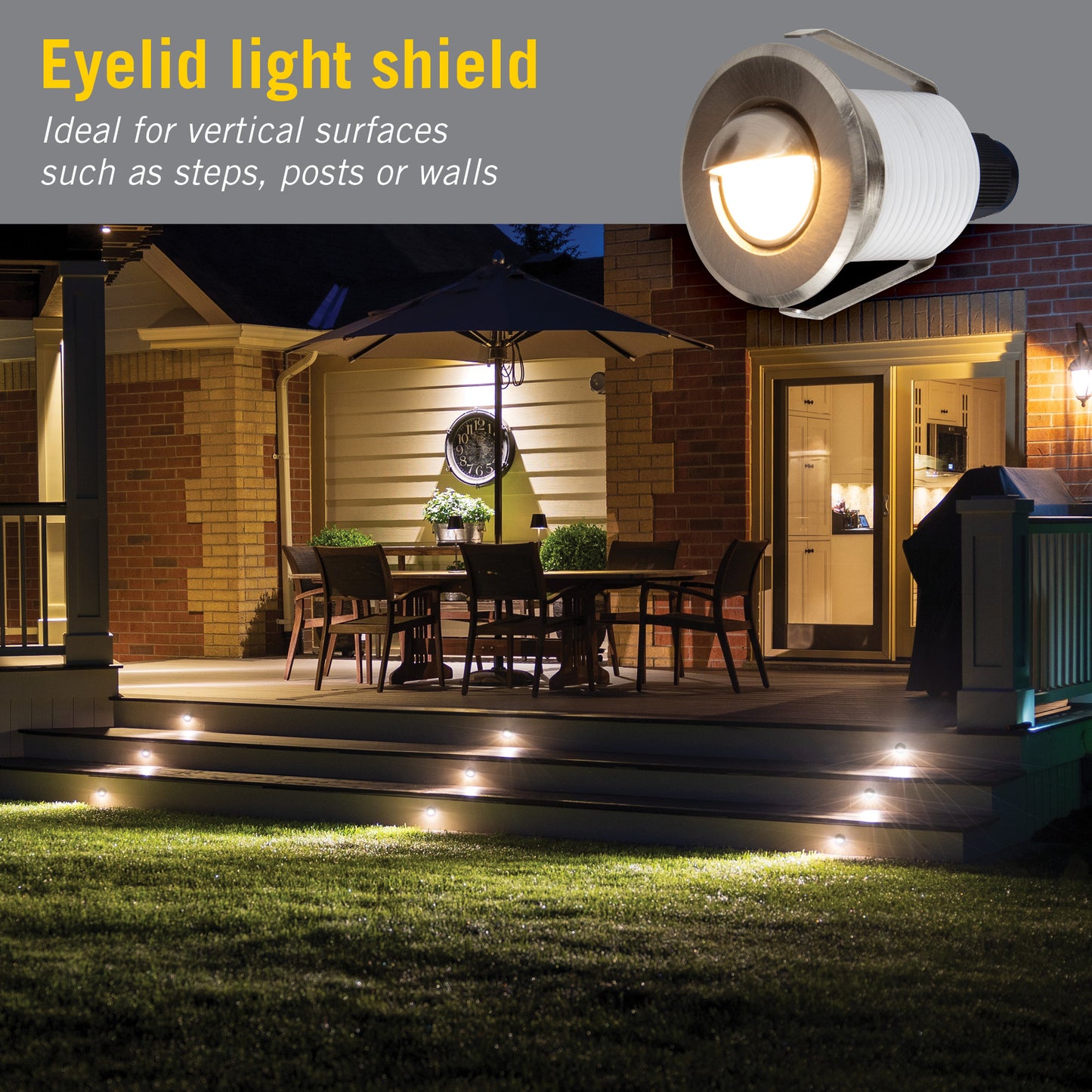 RGB Mini Indoor Outdoor Recessed LED Light