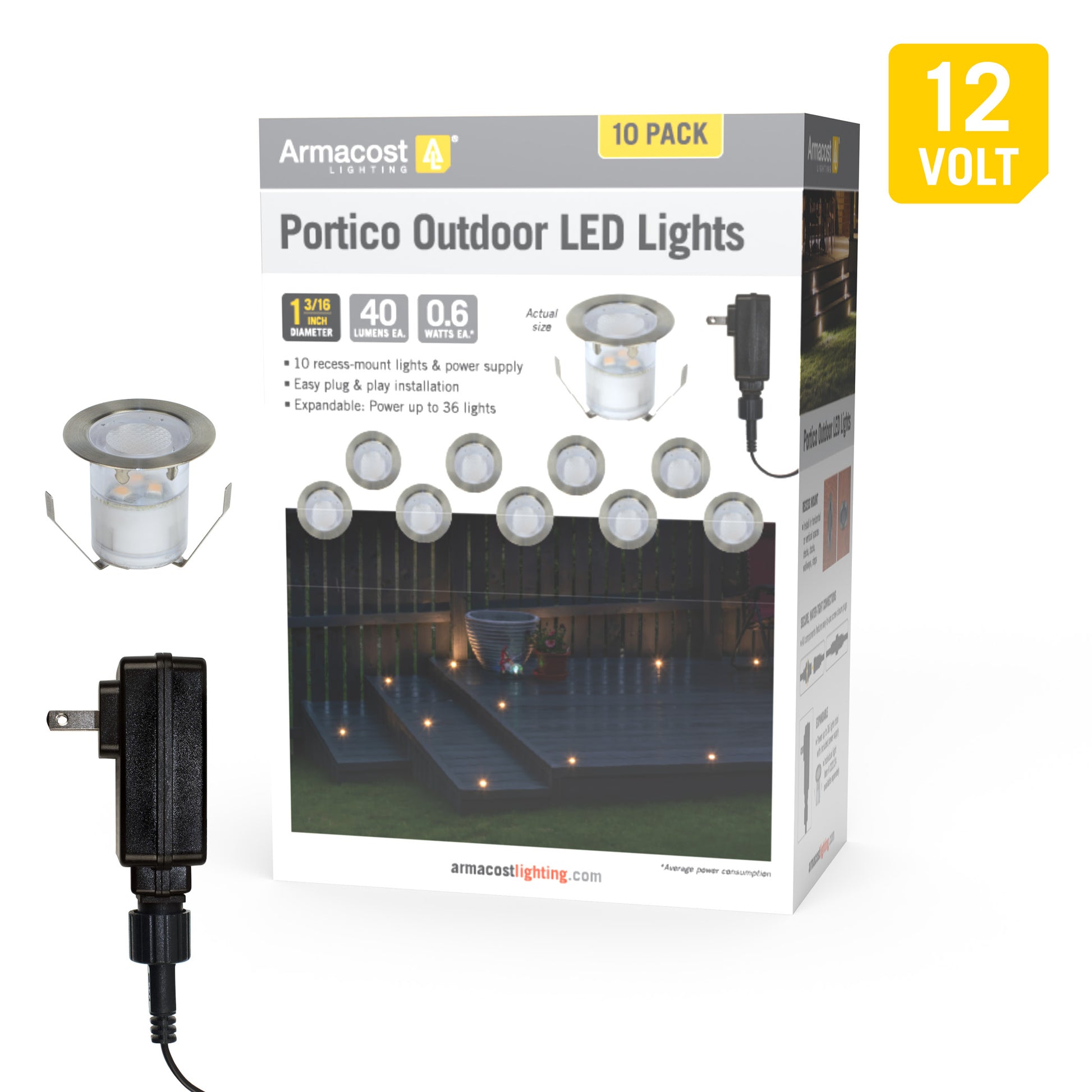 Portico Outdoor LED Light Starter Kit