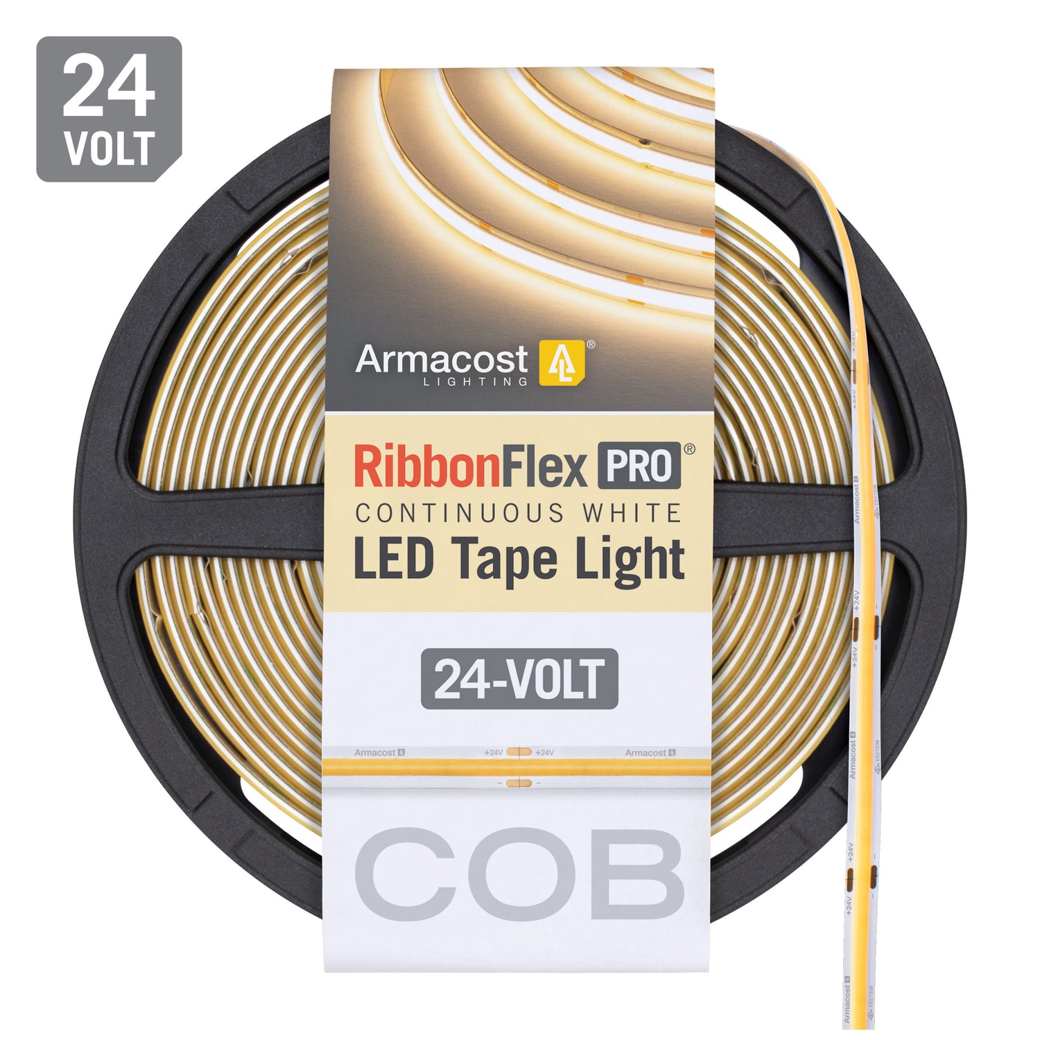 White COB LED Strip Light Tape