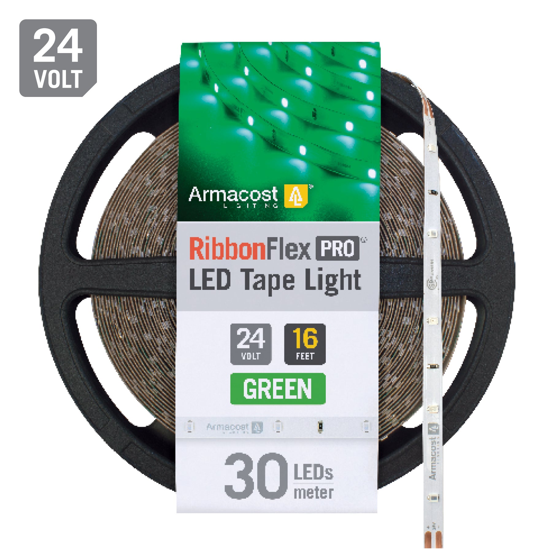 24V Single Color LED Tape Light 30 LED Armacost Lighting