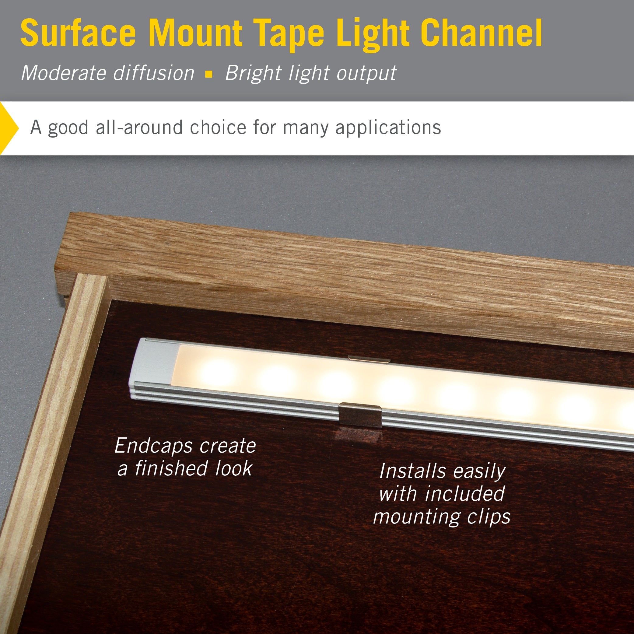 LED Tape Light Mounting Channel Armacost Lighting