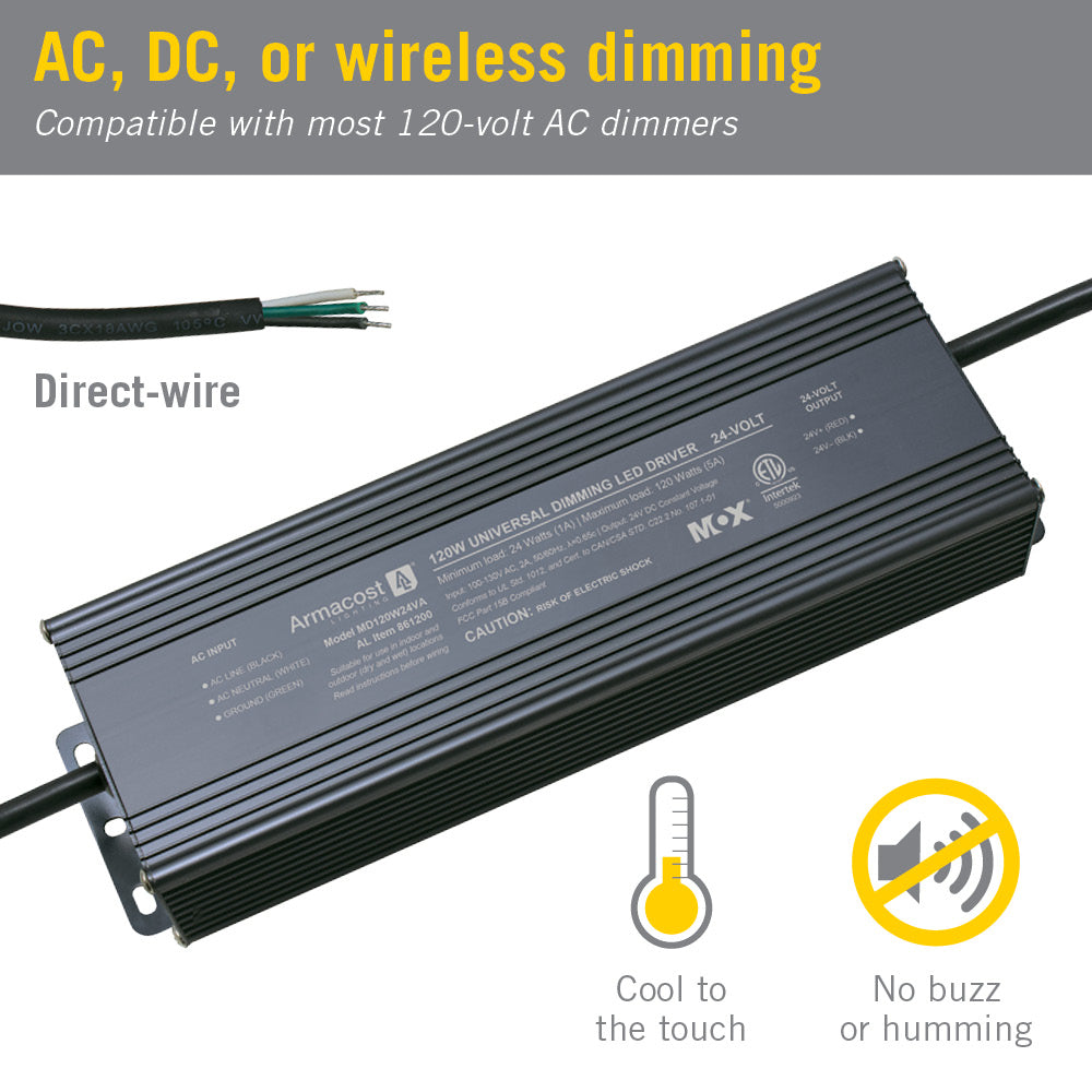 Universal Dimmable LED Driver 24V DC
