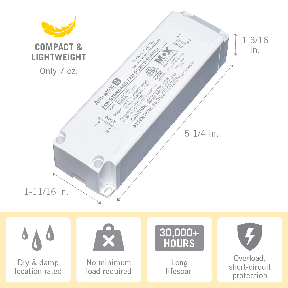 Standard LED Driver 24V DC