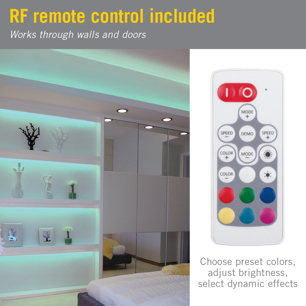 Armacost Lighting RGB/W Color, White LED Remote Controller 723422