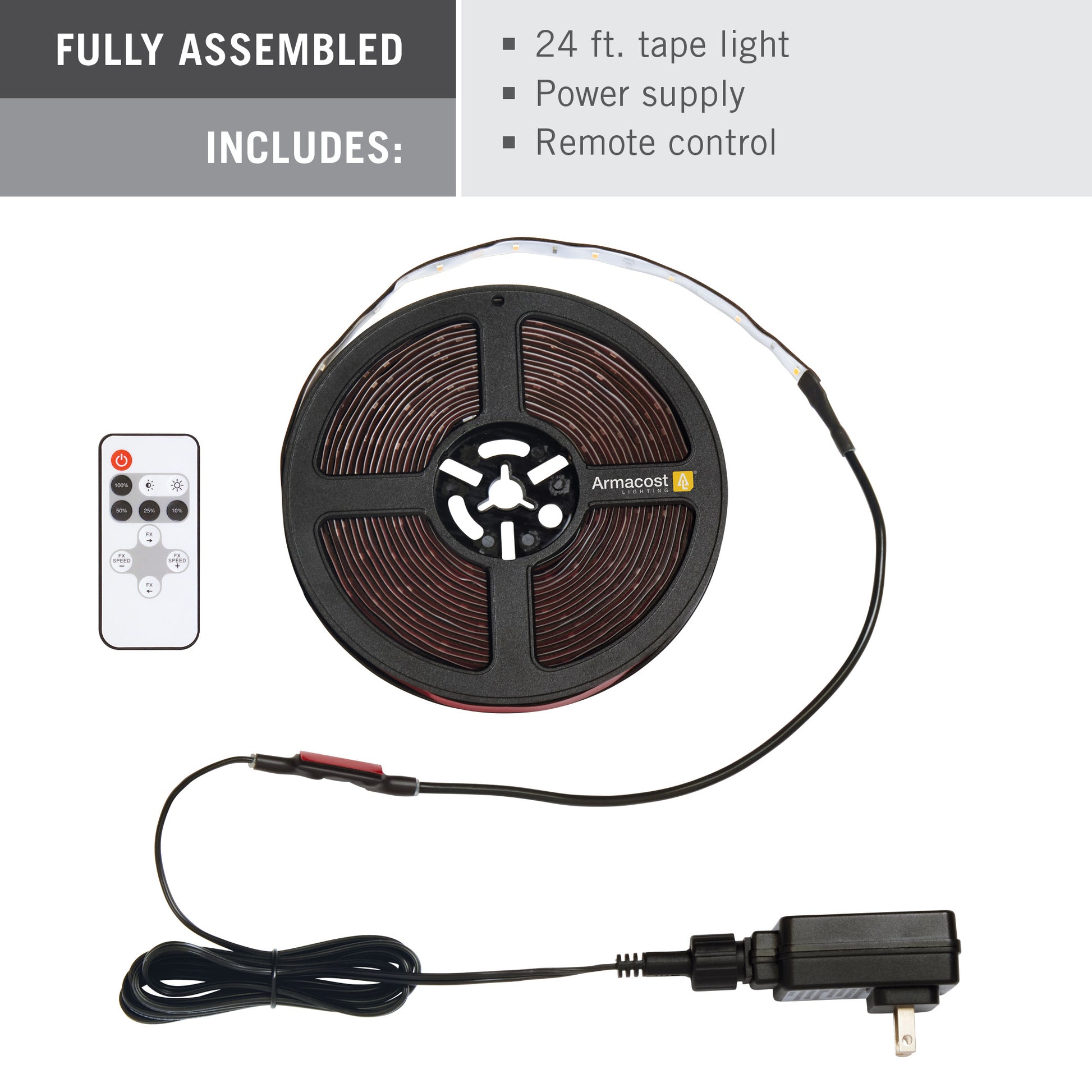 24V White Outdoor LED Strip Light Kit – Armacost Lighting