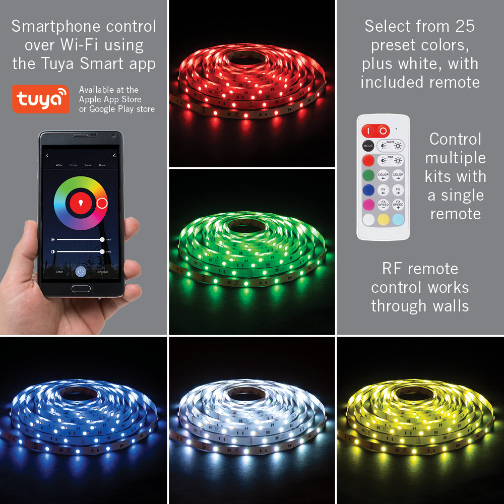 LED String Light Smart WIFI Bluetooth Tuya App Control Outdoor