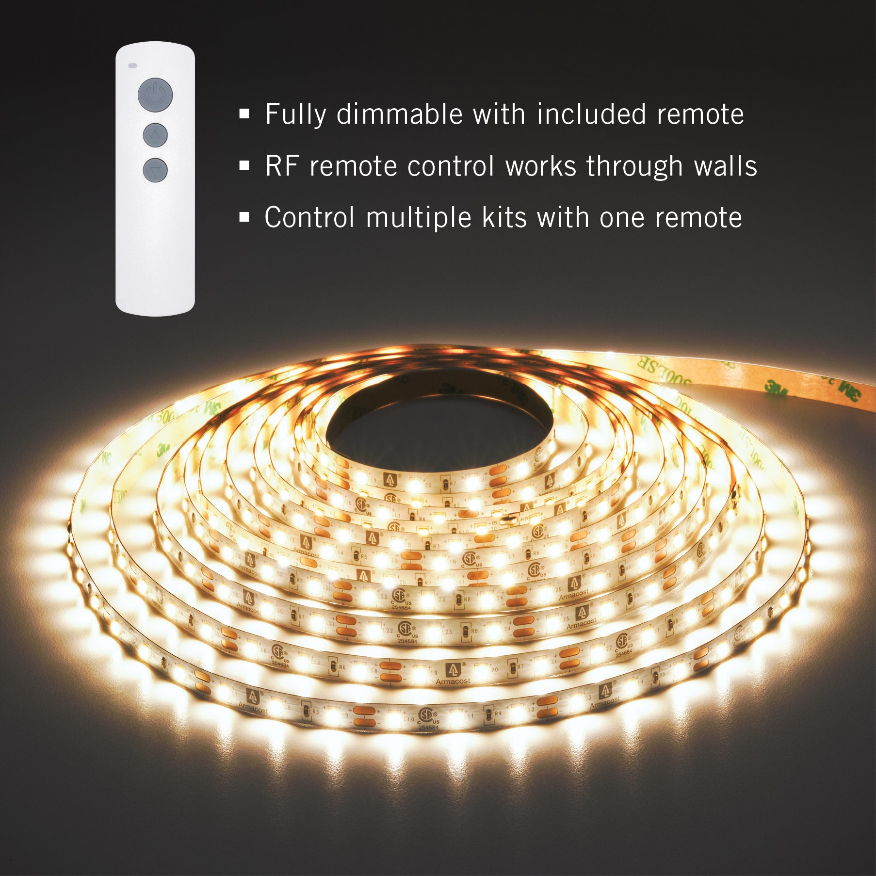 PRO+ 12V 3000K White LED Strip Light Kit – Armacost Lighting